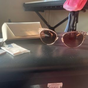 Michael Kors Sunglasses - Rose Gold Cat Eye